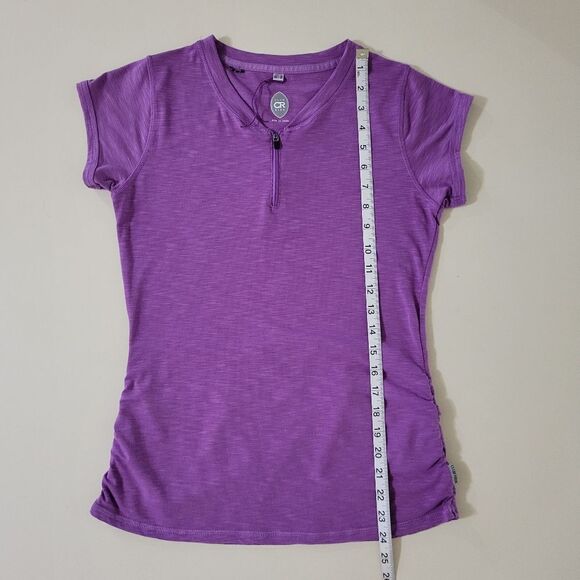 Club Ride Women's Deer Abby Purple Short Sleeve Techical Riding Jersey - Picture 6 of 14